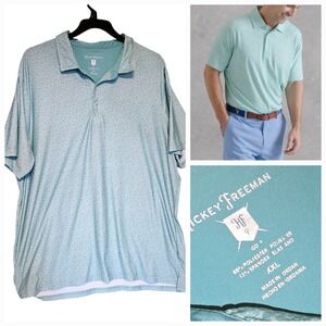 Hickey Freeman Performance‎ Golf Polo Shirt Mens Size Xxl Floral Spring Print